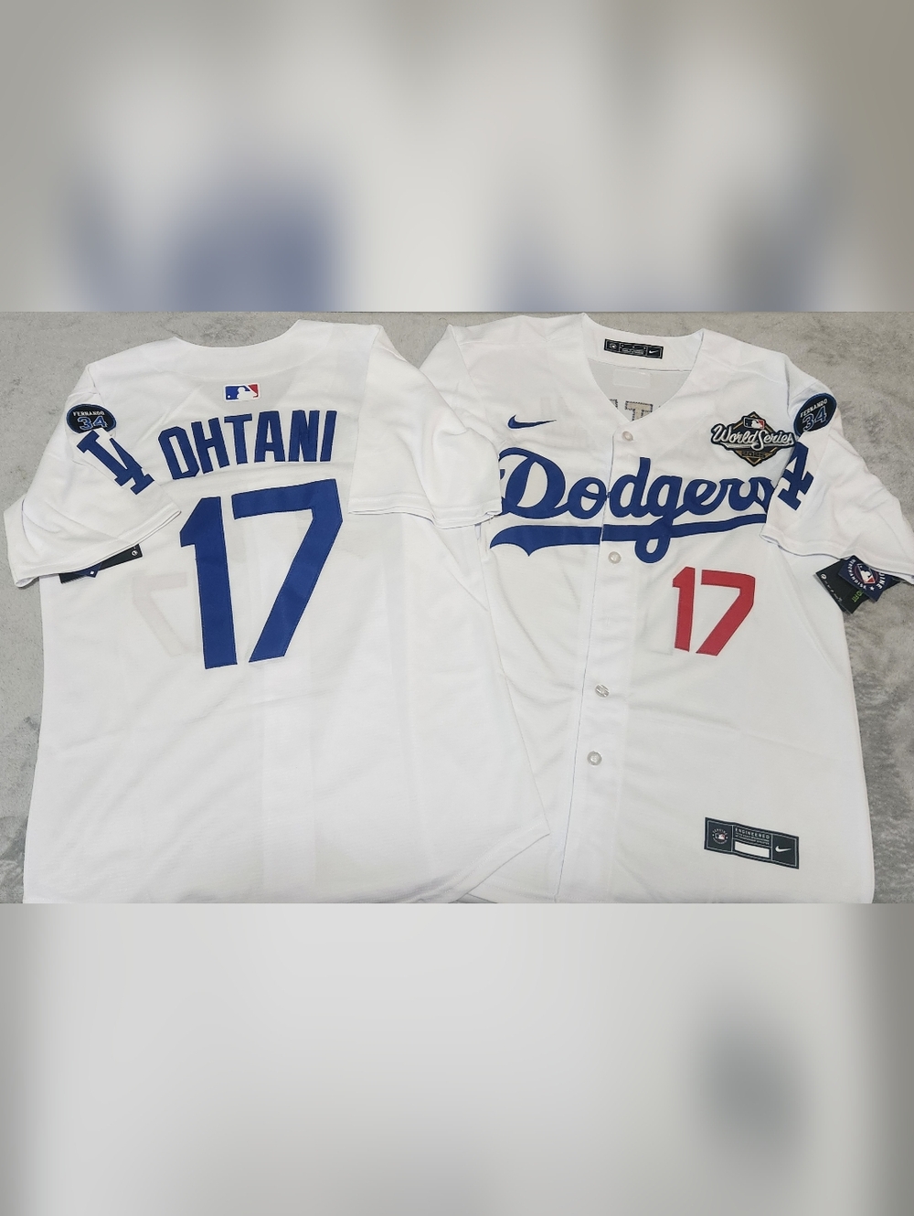 S. Ohtani Dodgers WS Jersey
